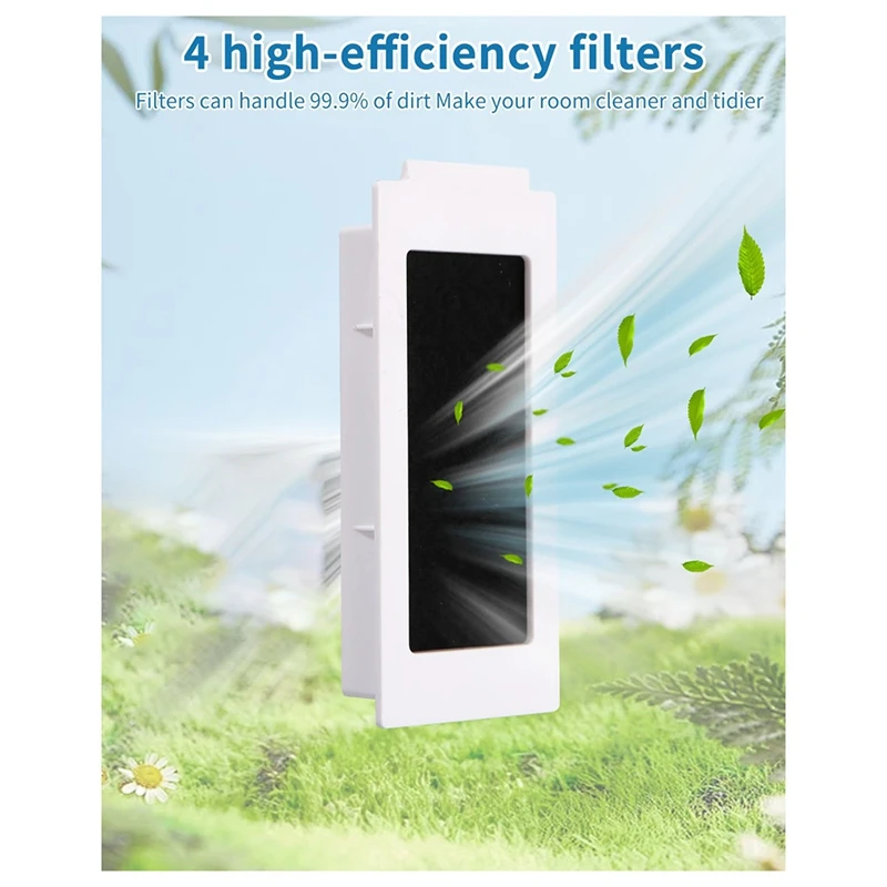 X17A 2025 NEW-Accessories For ECOVACS DEEBOT T30 Pro Omni&T30 Omni Robot,Main Brush,Filters Cloths Dust Bags Edge Brushes