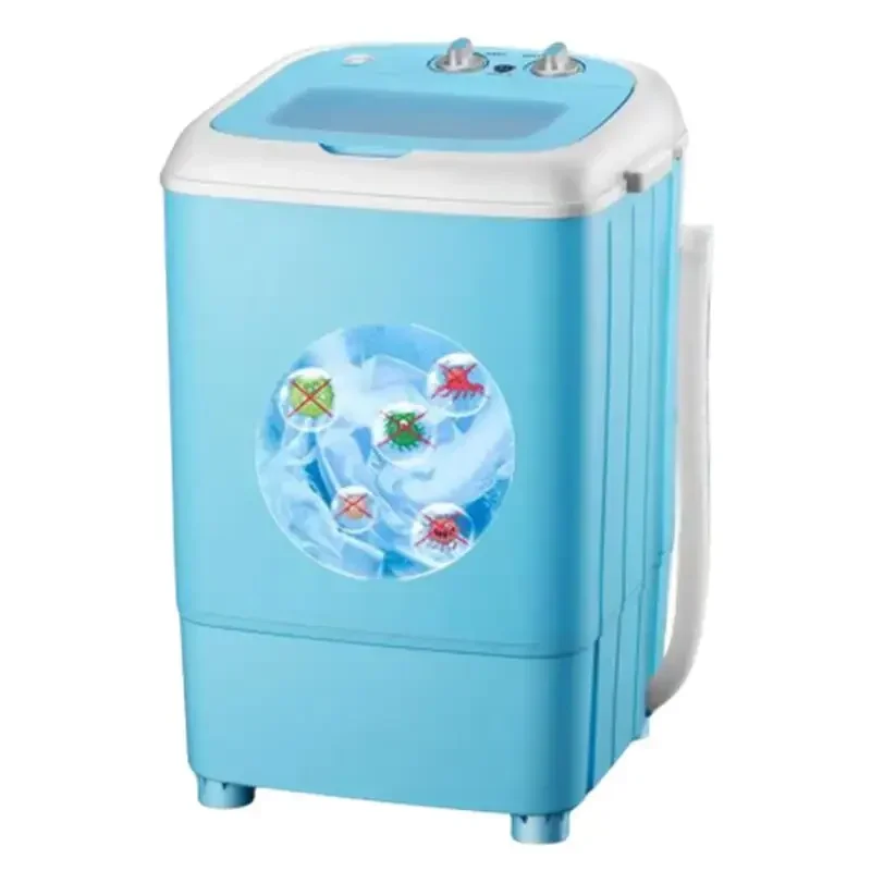 New 7.5 Kg Shoeshine Washing Machine Small Household Shoeshine Washing Machine Semi-automatic Rent A Room