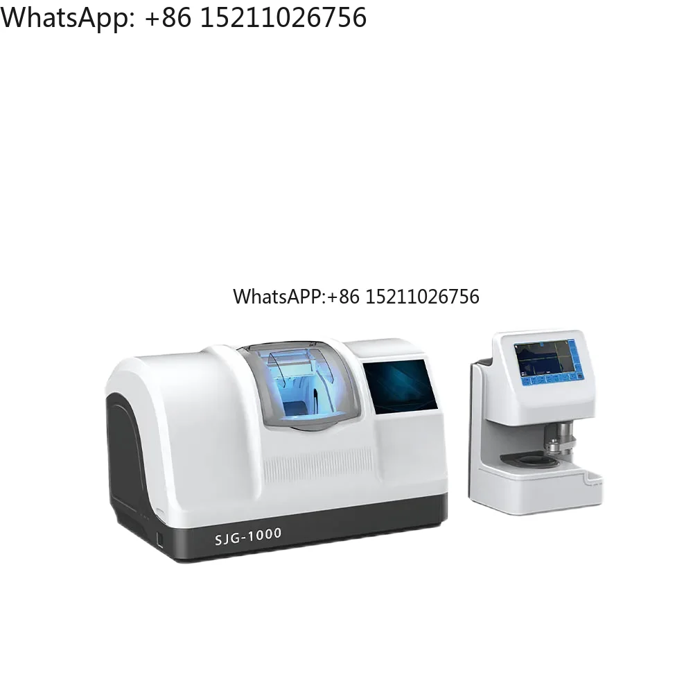 Optical Laboratory Equipment Auto Lens Edger Machine SJG-1000 3D Patternless Lens Edger Optics Instrument with V Polishing