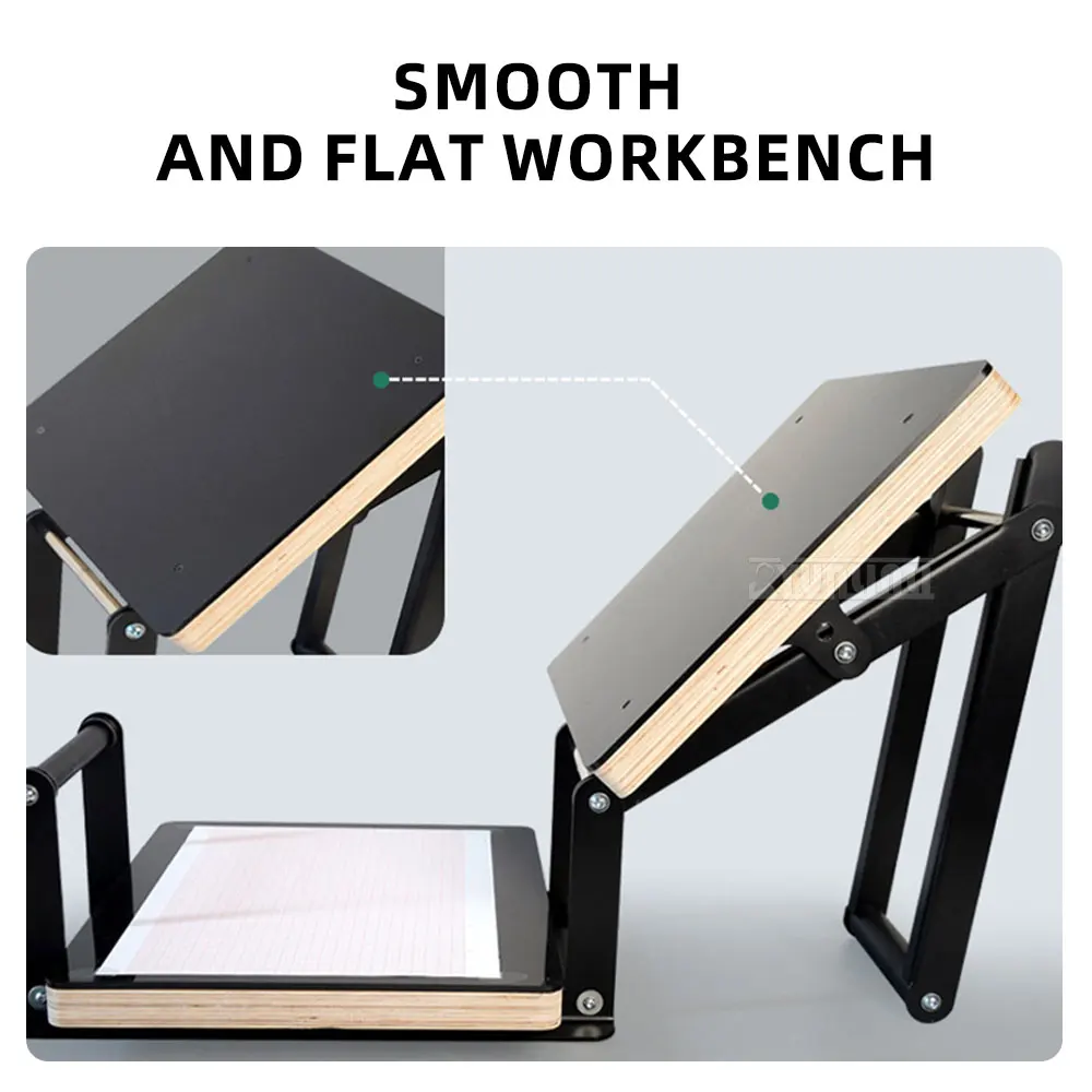 Flat-Press Printmaking Press, Direct-Press Relief Printmaking Press, Woodcut-Specific Rubbing Press