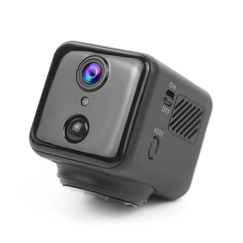 Rotate Mini Camera Two-Way Intercom Ultra Small Cam Night Vision Wireless Indoor Camera Low Power Consumption