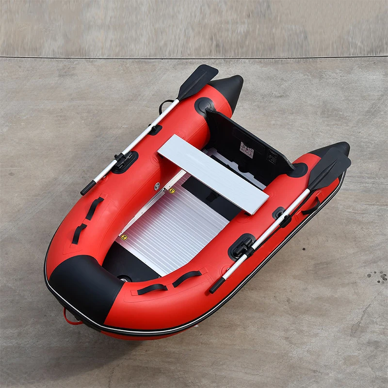 Inflatable Rowing Boat PVC Rubber Boat 230 Dinghy Foldable Drifting Boat For Adults Fishing