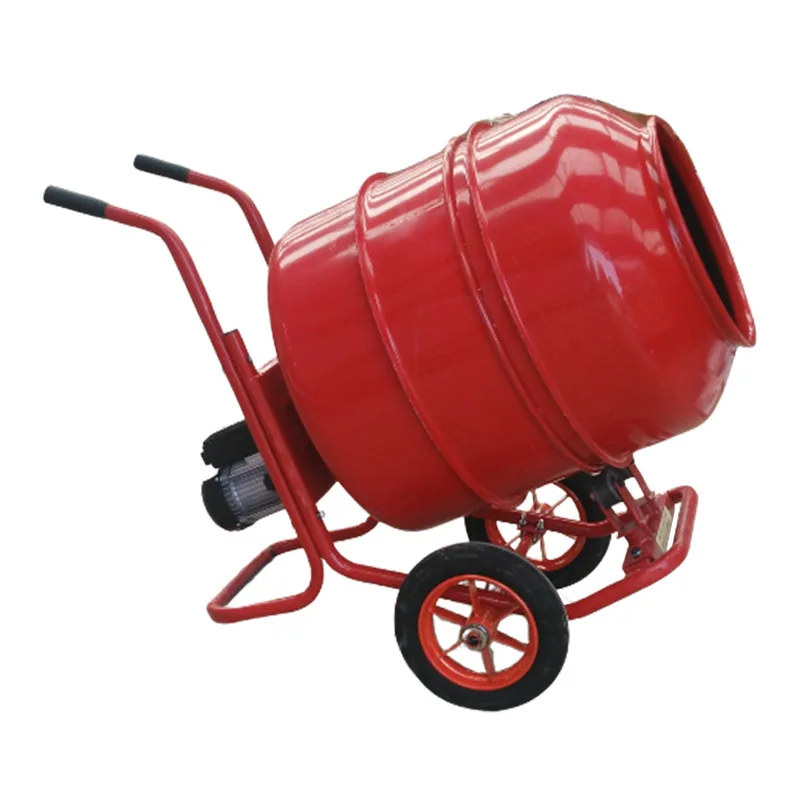 

Small multifunctional cart mixer, engineering construction solid-liquid cement, sand and gravel concrete mixer