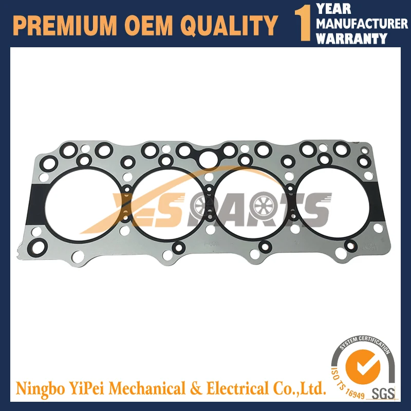 Full Rebuild Gasket Kit Set For ISUZU 4BD1T 4BD1-T Engine For Hitachi EX120 EX150 excavator