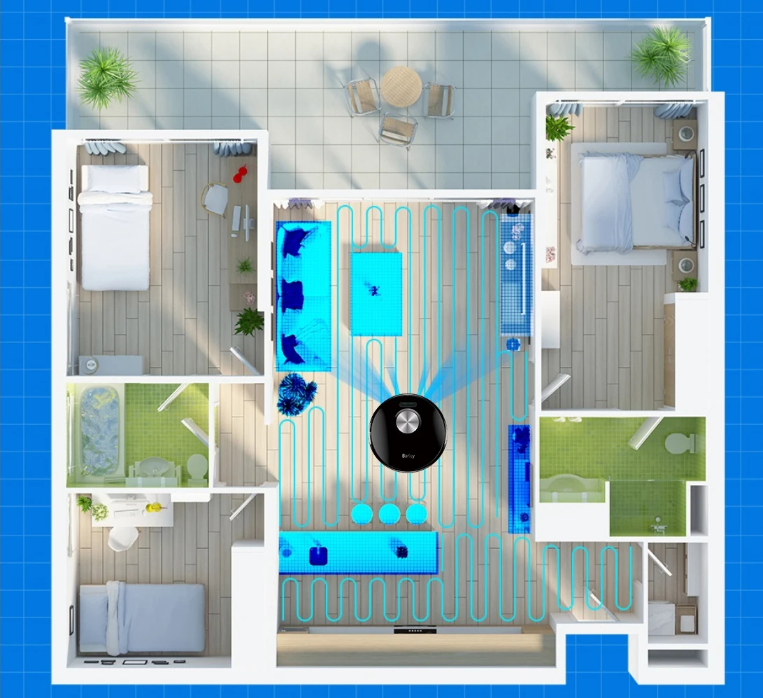 Tuya app جهاز آلي لتنظيف الأتربة حار بيع 3in1 مكنسة كهربائية روبوت الأجهزة المنزلية #6