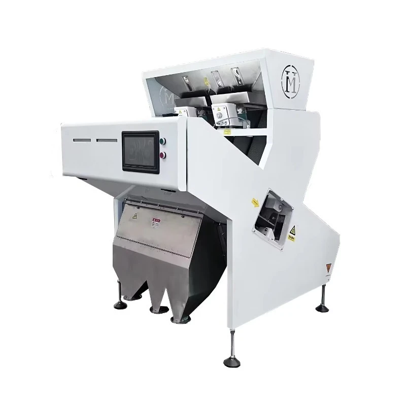 Customized Factory Large Capacity Rice Color Sorter Machine for Precise Separation of Discolored Grains and Impurities