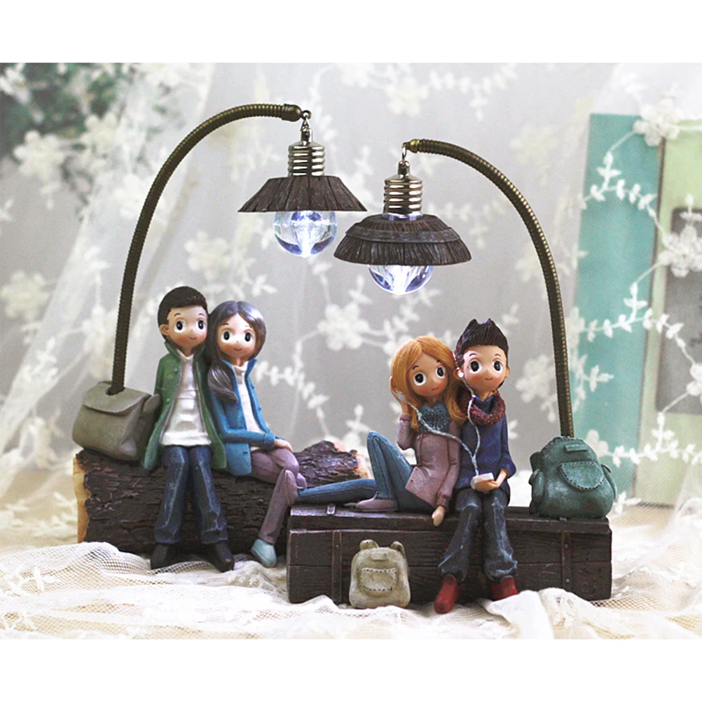 

Couple Decor Bedroom Study High Grade Personalized Couple Lamp naments naments Gift Lovers Valentine