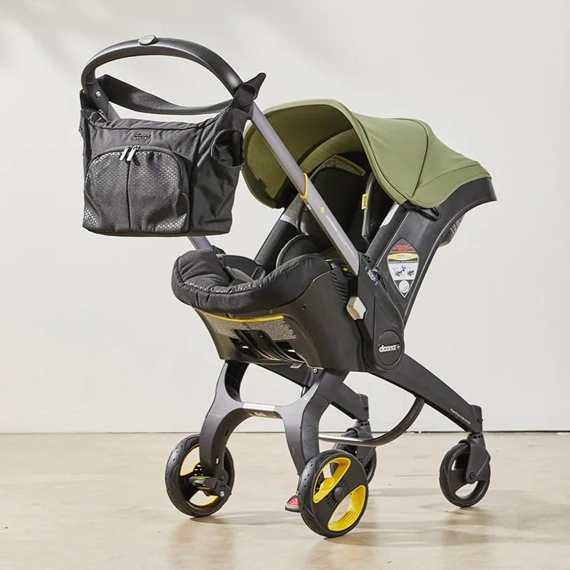Baby Stroller Bags Mommy Storage Bag Portable Diaper Bag Compatible with Stroller Waterproof Storage Bag Stroller Accessories