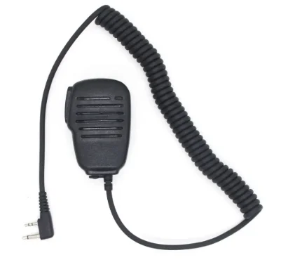 KMC-26 Waterdichte Walkie Talkie Handmicrofoon Standaard Luidspreker XLR Gebogen Plug voor Yaesu Vertex IC-OM V8 V85 F21 F20