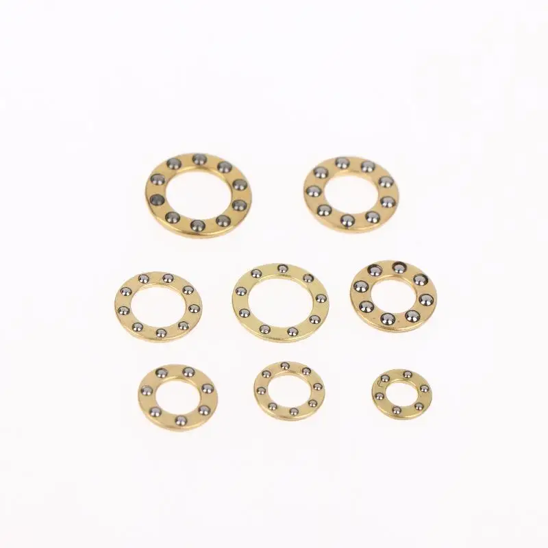 * Hot Sale 10Pcs Mini Plane Axial Bearing Ceramic Steel Ball Thrust Copper Support Folding Knife Opening And Closing Accessories