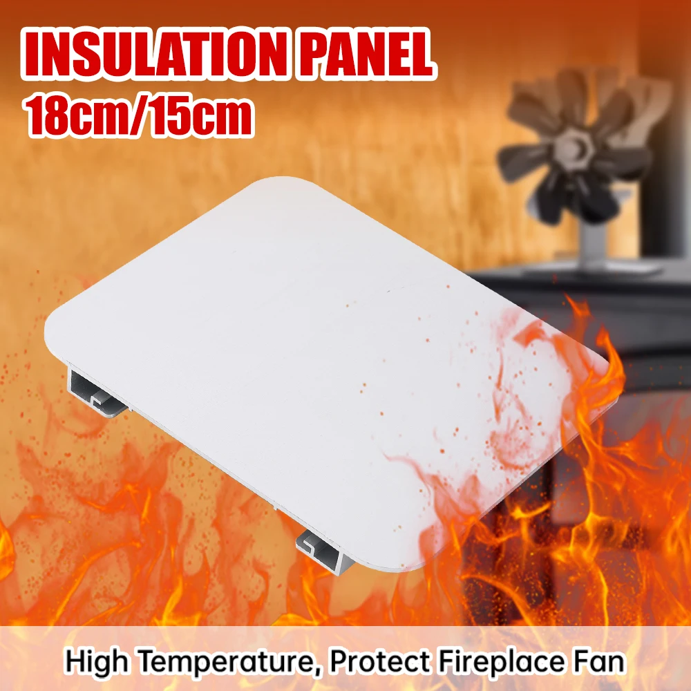 Stove Fan Insulation Board Insulation High Temperature Resistant Burner Heater Part Protection Stove Fan General Accessorie