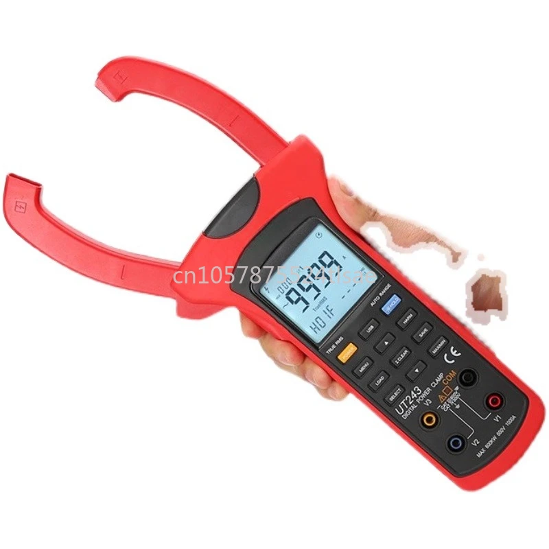 

Industrial UT243 Handheld Clamp Harmonic Power Meter Intelligent Three-Phase Digital Clamp Power Meter