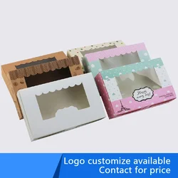 Cardboard box kraft Paper Drawer box Wedding White Gift Packing Paper Box For Christmas gift/moon cake/Candy