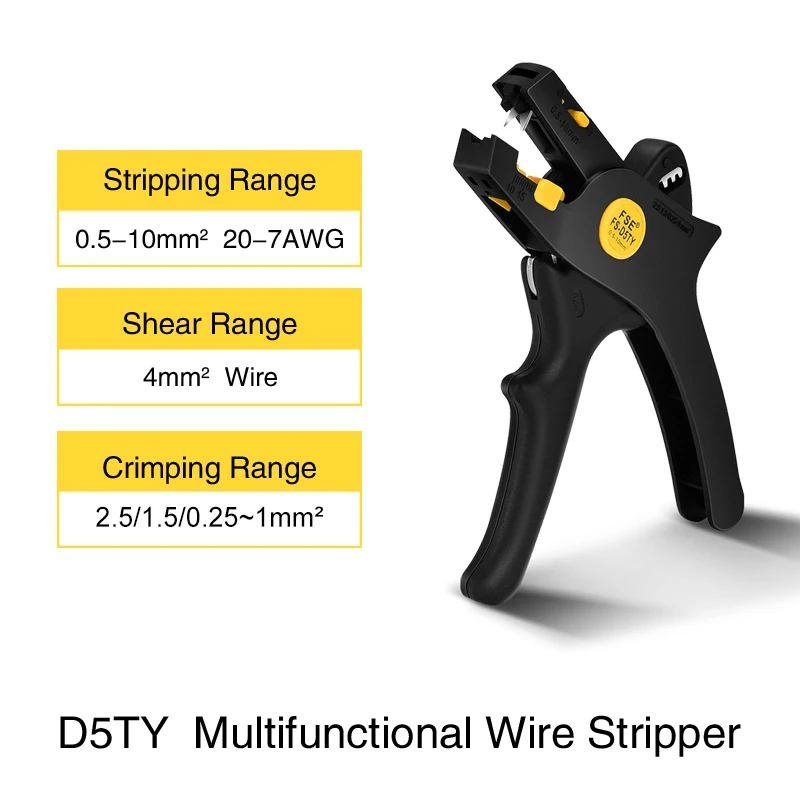Crimpen Werkzeug Elektrischen Terminals Draht Stripper Draht Multitool Zange Werkzeuge Elektriker Hand Strom Schneiden SCHÄLER Kabel