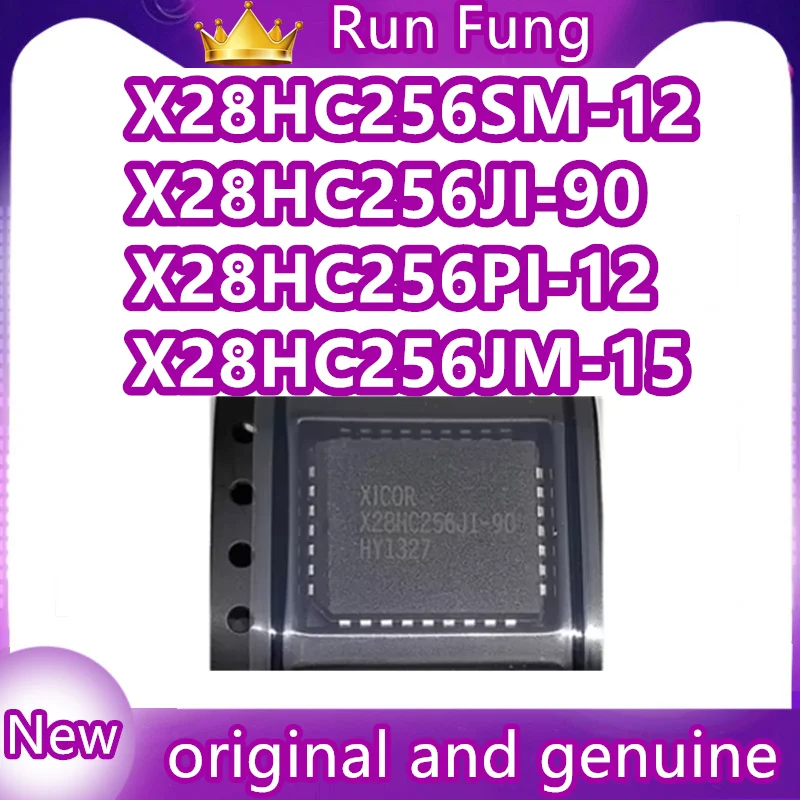10PCS/LOT  X28HC256JM-15 X28HC256SM-12 X28HC256PI-12 X28HC256JI-90 X28HC256JM X28HC256 PLCC32  new and original