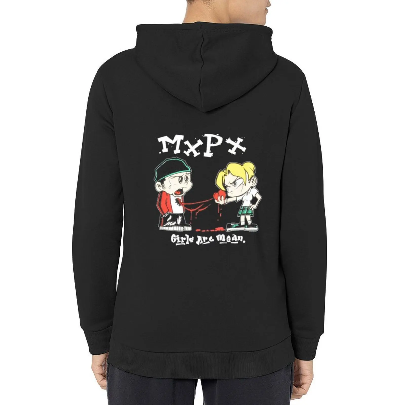

MXPX Girls Are Mean Hoodie korean autumn clothes graphic t shirts men clothes for men anime clothes hoodie for men