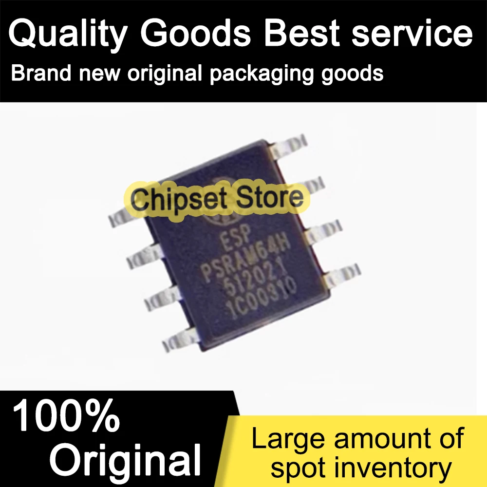 

5pcs/lot ESP-PSRAM64H SOP IC 100% Brand new