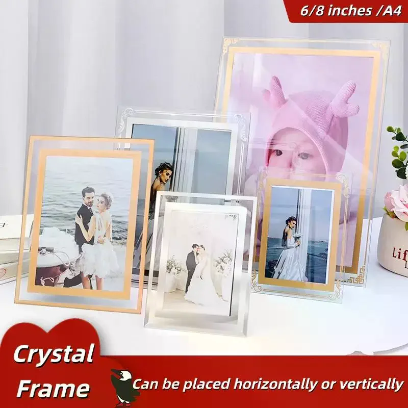 Table Sign Holder Double-Sided Picture Photo Display Photo Frame Document Poster Frame Menu Price List Display Stand A4/A5