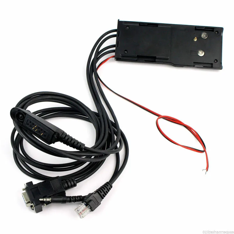 Cable de programación 4 en 1 para funciones de Radio, compatible con Motorola GP88S, GP328, GP300, GM300, GP88S, CP040, GP338, GP360, GP380,