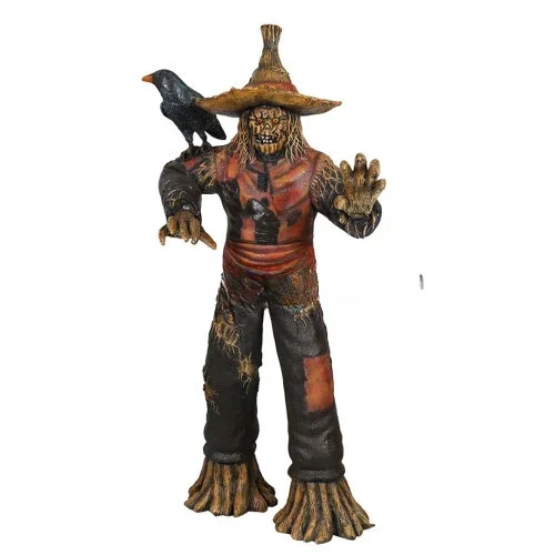 Scarecrow Monster Scary Clown with Chainsaw Happy Pumpkin Stack Jack O' Lantern Pumpkin Hen Rat Spider 100 Cm Mice Werewolf