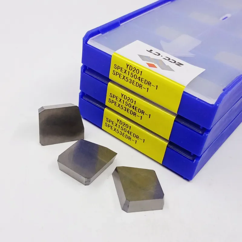 CT Milling Insert SPEX1504EDR-1 YD201 for Superalloy Metal Cutting Tool Non Standard Size