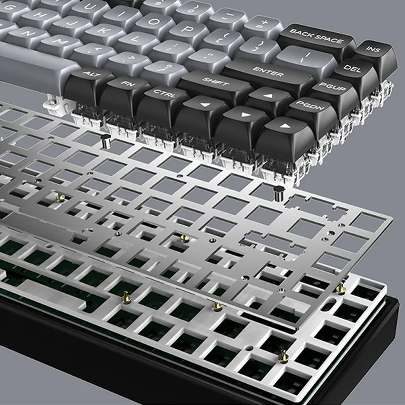 Iyx-Clavier mécanique filaire Mu68 Pro Gamer, commutateur magnétique, rétro4.2 RVB, échange à chaud, E-Sports, clavier de jeu Rt