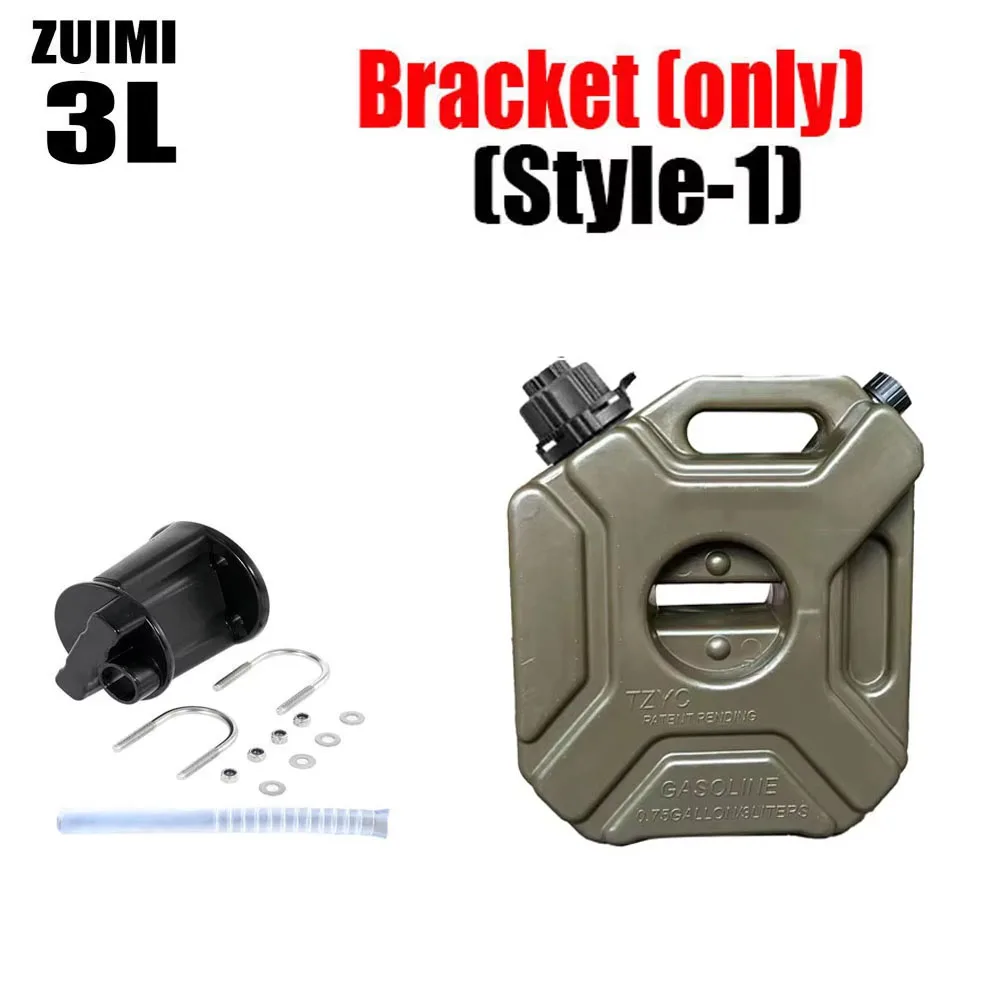 3/5L Kinderslot Motoraccessoires Brandstoftank Benzineblikjes Vaten Kan Gas Reservecontainer Antistatische Jerrycan Brandstoftank