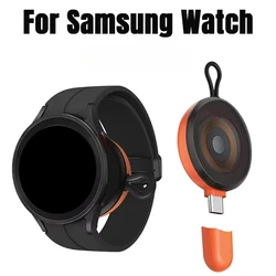 Watch Magnetic Wireless Charger For Samsung Galaxy Watch 8/7/6/5/4 Classic/Ultra/Active 2 Type C Port Charging