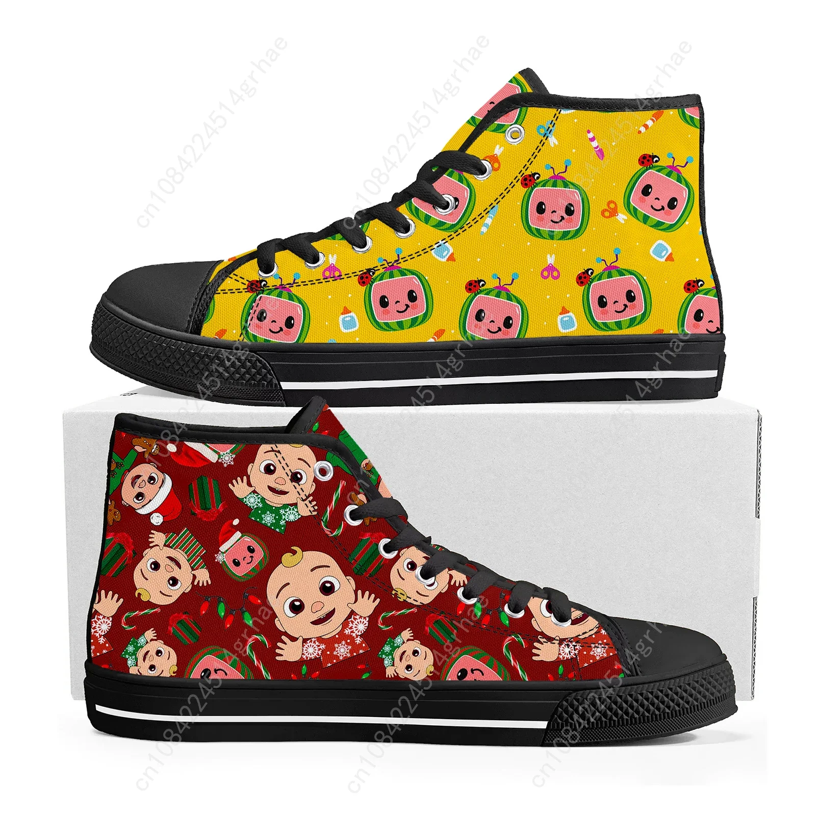 JJ M-Meloned Baby High Top High Quality Sneakers Mens Womens Teenager Canvas Customized Sneaker Casual Couple Shoes Custom Shoe