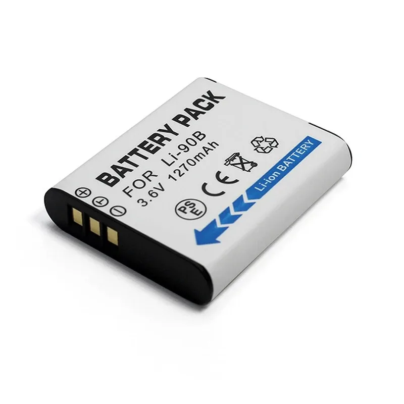 LI-90B LI-92B LI92BB LI 90B Camera battery for Olympus Ricoh DR3 GR3X DB-110 for SH-1 SH-50 SH-60 SH1 SH50 SH6
