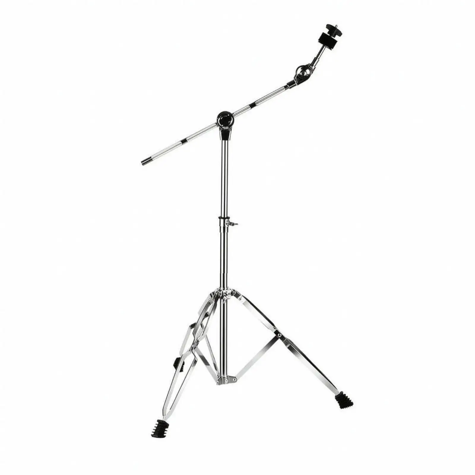 Extending Cymbal Stand Chrome-Finished Hardware Stable for Rehearsal Studio