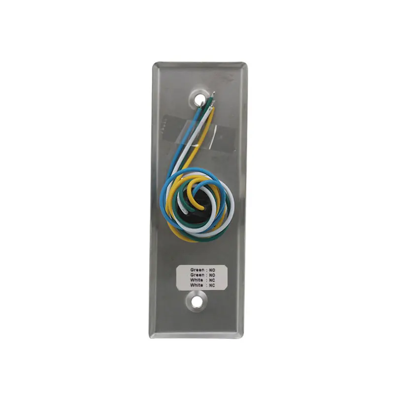 

10pcs Door exit button with key support 4A 110V/ 2A 220V/ Stainless Steel Dimensions:115Lx40W(mm)
