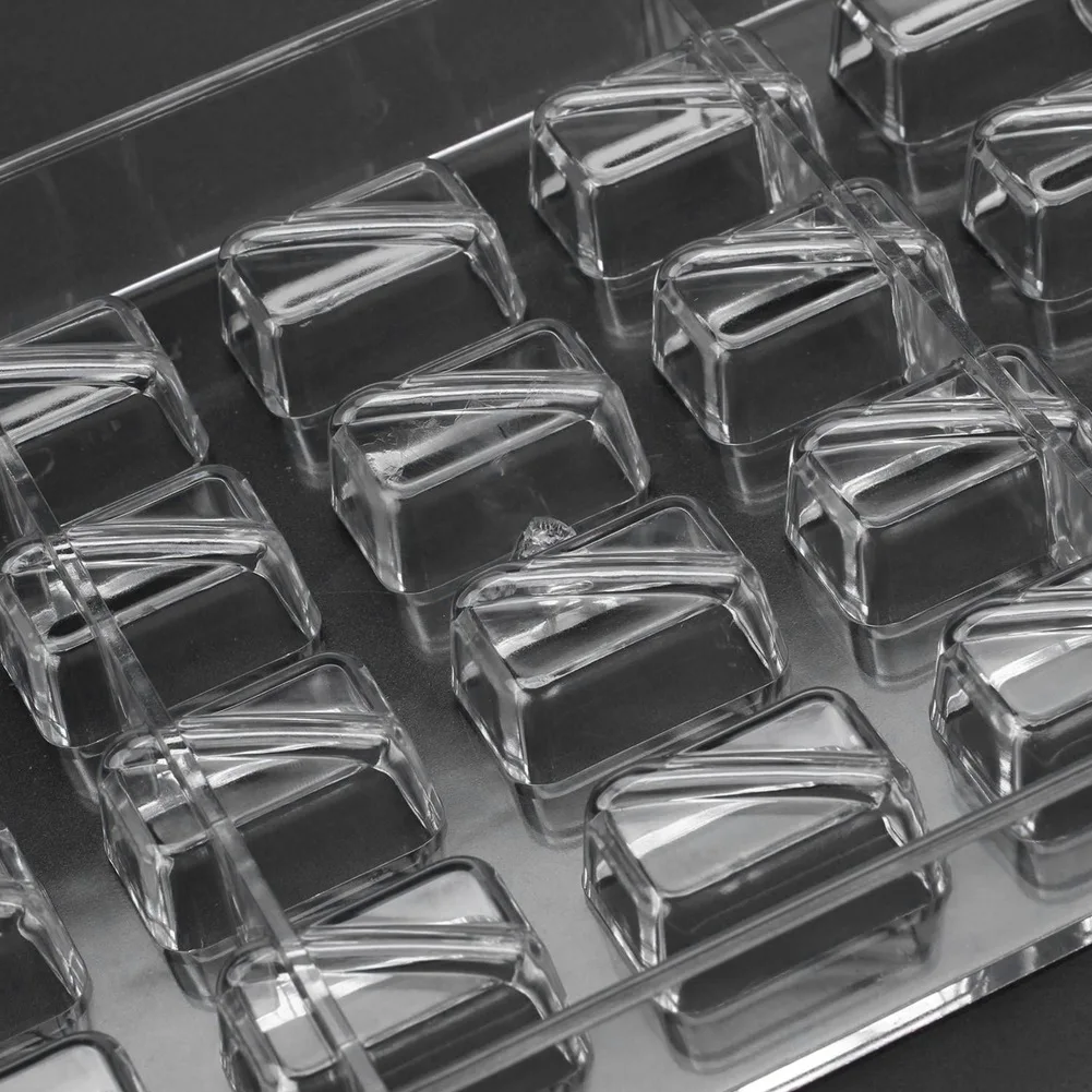 

ABXF-2 Pcs Shell Shape Hard Chocolate Mold 3D Sea Shell Polycarbonate Clear Ice Jelly Candy Mould