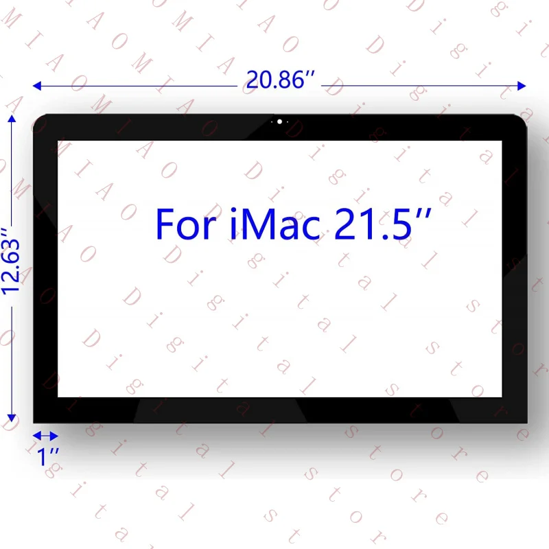 TG   A1418 A2116  Glass For Apple iMac 21.5 Inch Front Screen Panel Protector Glass