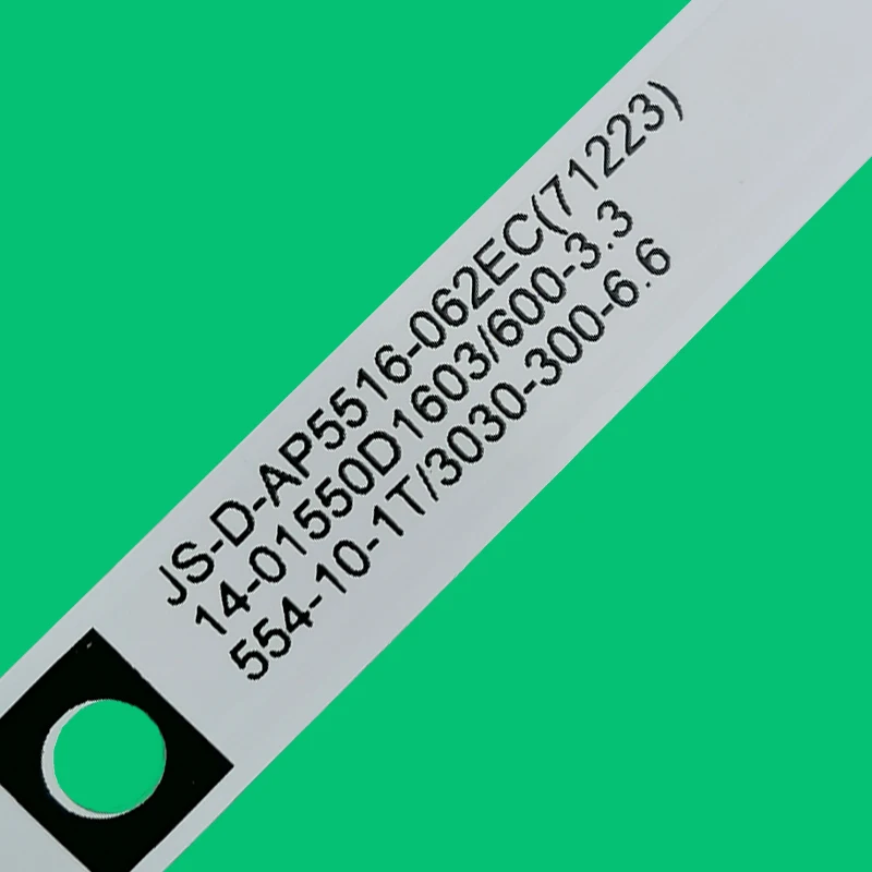 8Pcs/Set For 55-inch LCD TV Backlight Strip JS-D-AP5516-062EC (71223) 061CC (71026) 554MM 6LEDs