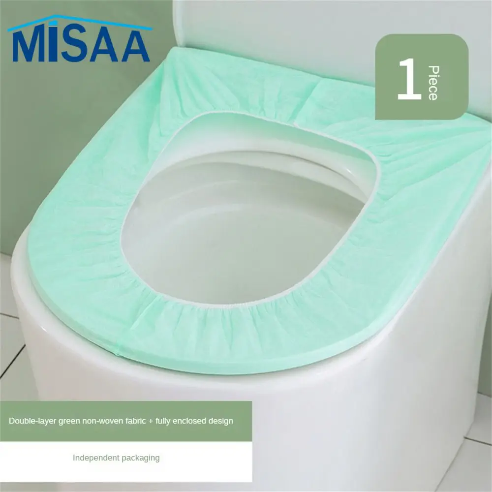 Toilet Cover Positive And Negative Double-sided Elastic Rubber Equipped With Elasticity Seat Cushion Universal Large Size