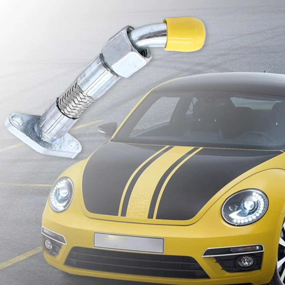Auto Accessory Oil Return Pipe Tube OE 038145736C Engine Turbocharger Oil Return Hose for VW Beetle Golf Jetta 99-06