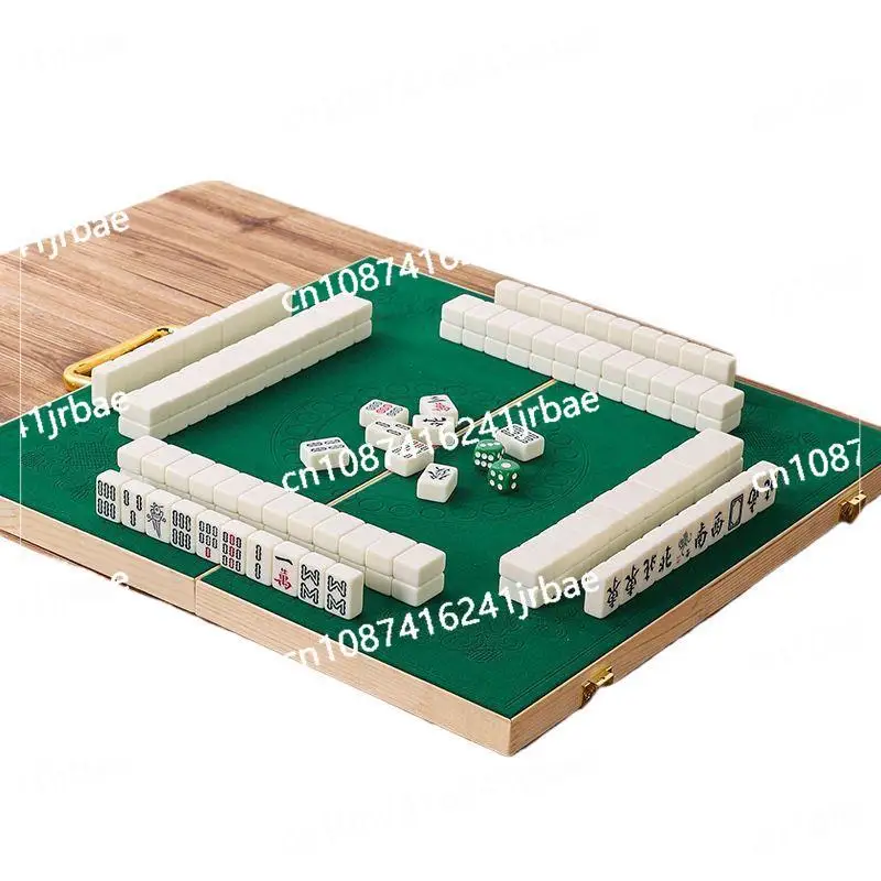 

Portable Mahjong Outdoor Mahjong Table Travel Folding Set