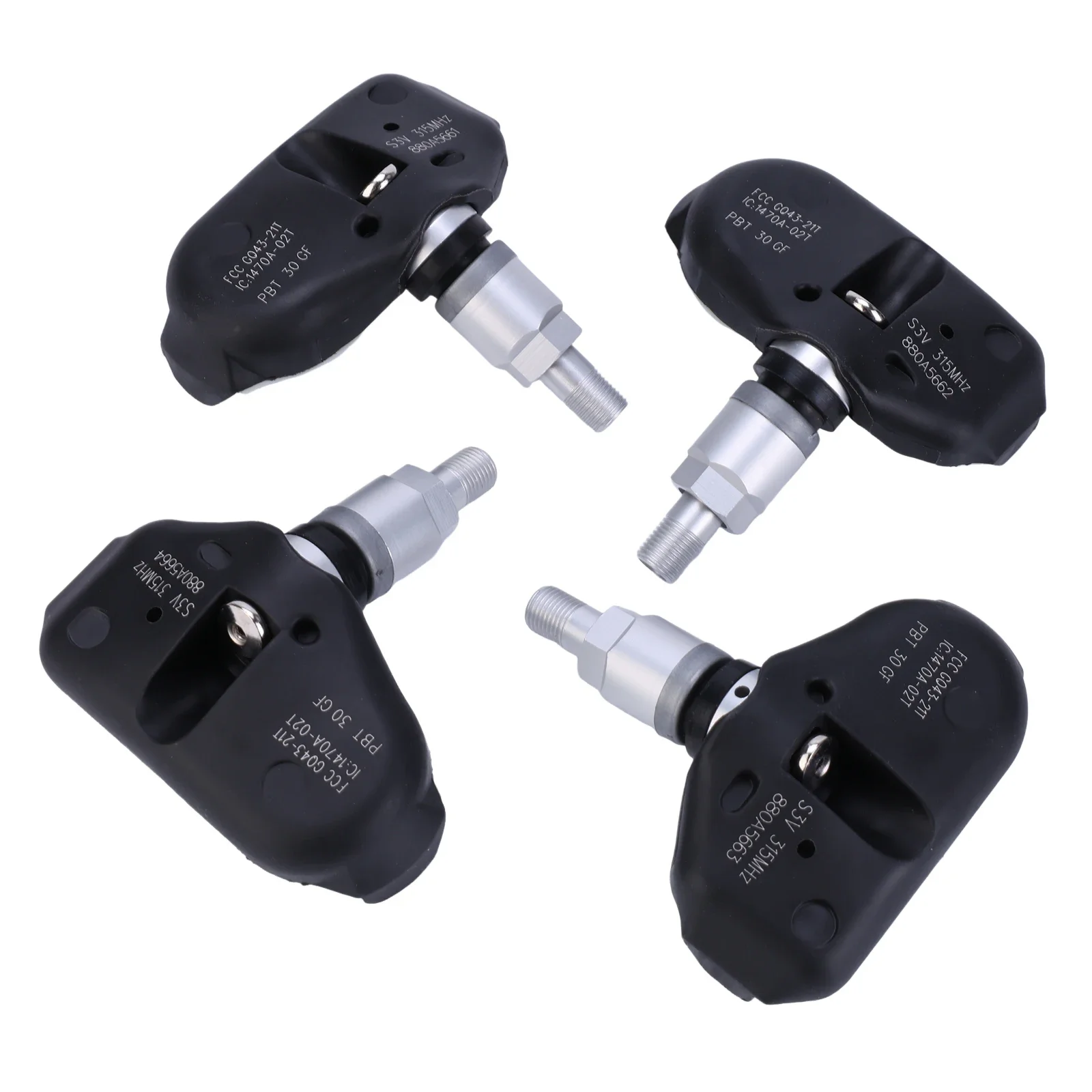4 stuks TPMS Sensor 06421-S3V-A04 Compatibel voor Acura MDX 2005-2006 Ridgeline 2006-2014 Odyssey Touring 2005-2007 Vervangen
