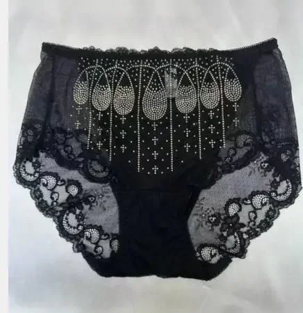 sexy women gemstones briefs sexy lady rhainestones underwear femme lingerie dis0
