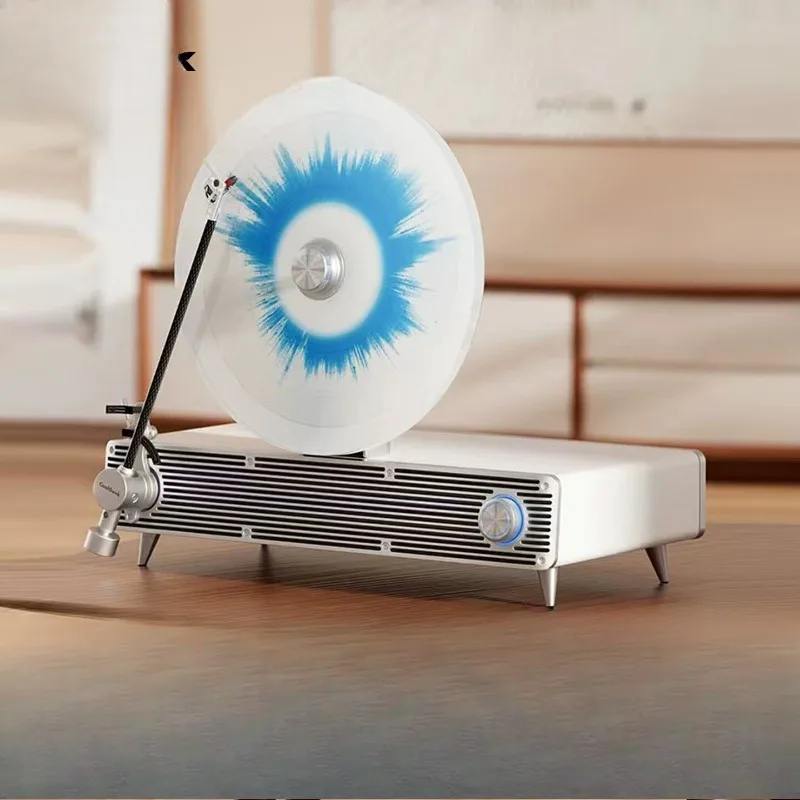 

Vinyl record player bluetooth stereo phonograph living room retro European style