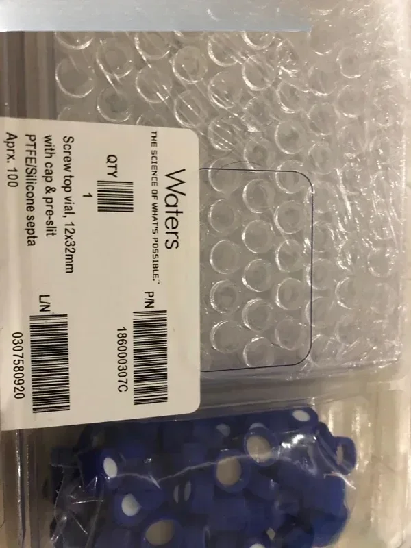 

WATERS vial 186000307C 2mL 12*32mm 100/PK