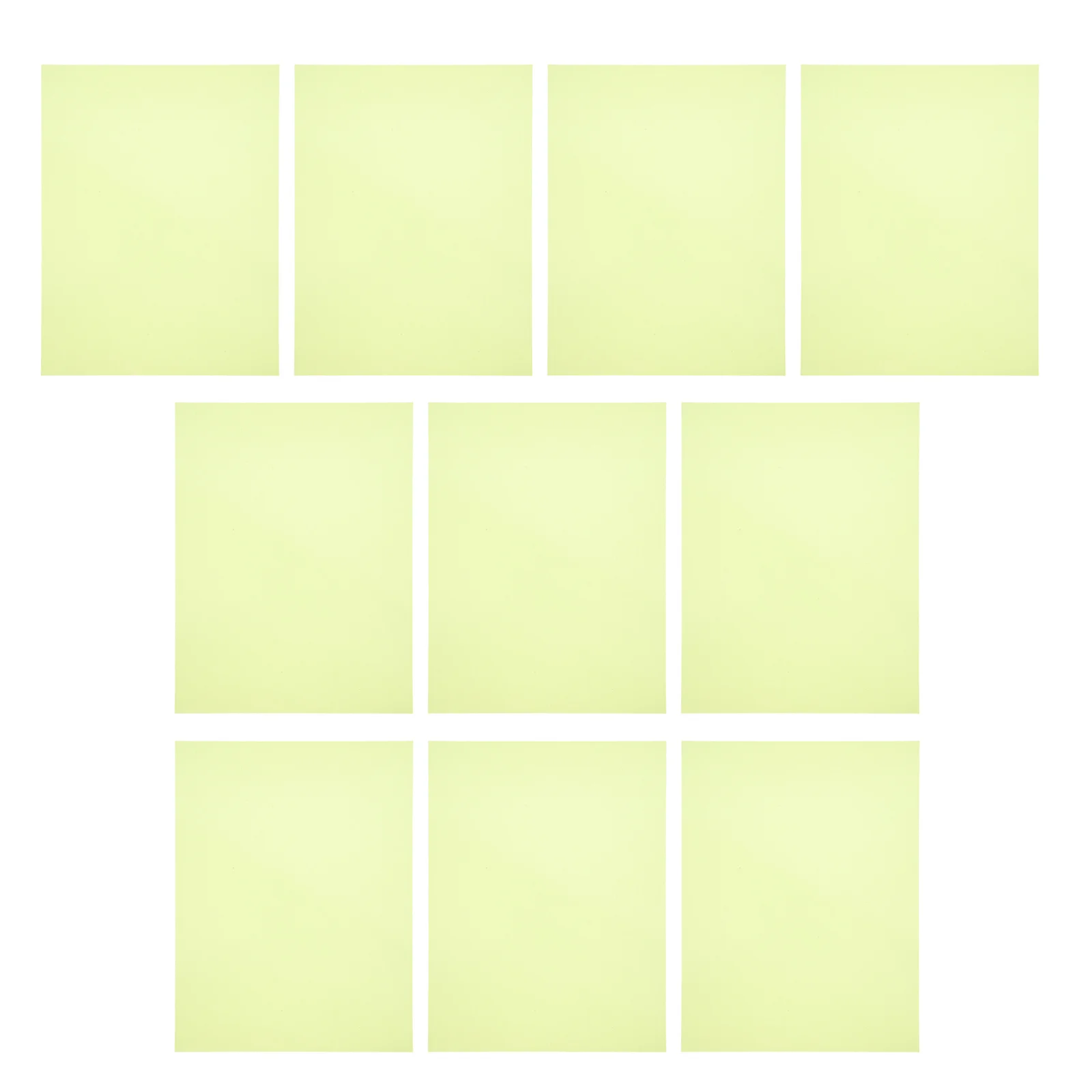 

10Pcs Transparent Sheets for Light Correction 0.3mm Durable and Lightweight Design for Classrooms Transparency Sheets