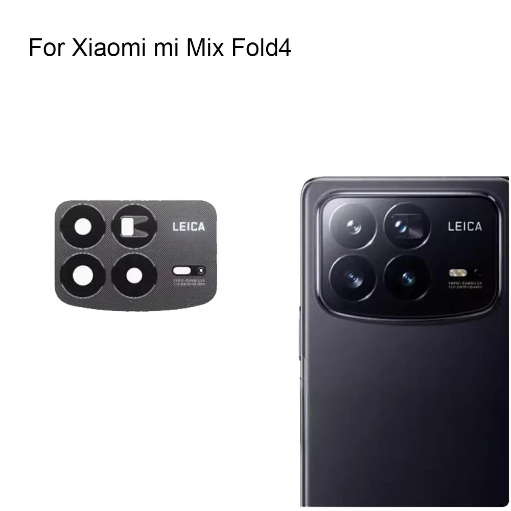 For Xiaomi mi Mix Fold 4Replacement Back Rear Camera Lens Glass For Xiaomi mi Mix Fold 4 Glass lens Parts