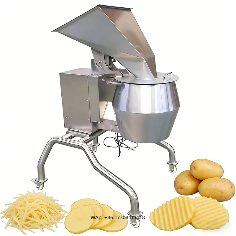 Commercial wave type potato chips industrial automatic slicer slicer cutting machine