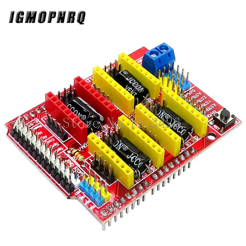 CNC Shield V3 Mesin Ukiran/Printer 3D/+ 4 Buah A4988 Papan Ekspansi Driver UNTUK Arduino