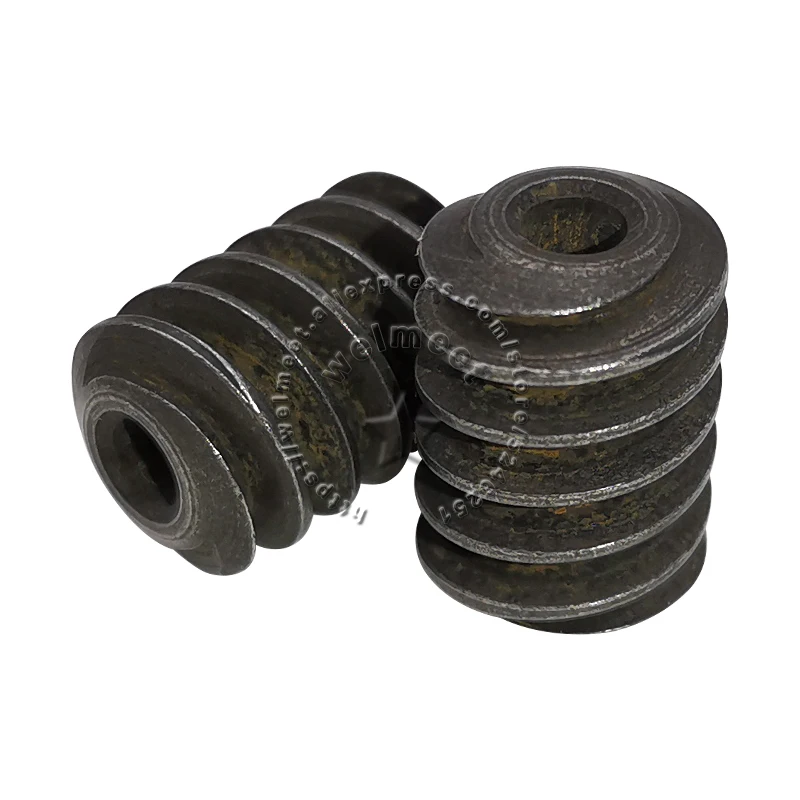 2pcs 9.6x14mm 0.7 Module 3.0mm/3.17mm Hole Durable Steel Reducer Worm Gear For Motor Output Shaft Reduction Gearbox Parts