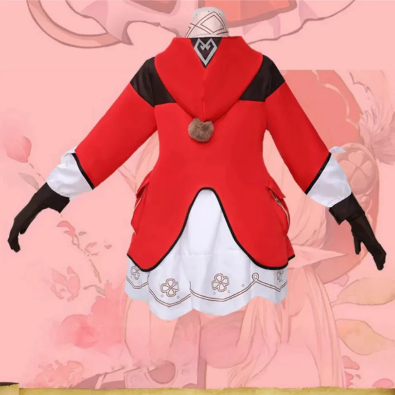 Klee Cosplay Anime juego Klee disfraz vestido pantalones sombrero peluca traje Klee Cosplay disfraces mujeres niños