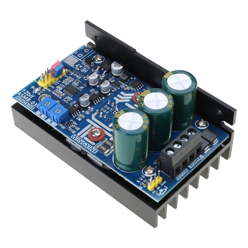 Q1W2 لوحة محرك سيرفو أحادية القناة ASMB-03 لتقوم بها بنفسك 8 فولت-48 فولت 20A وحدة تحكم مؤازرة لوحة وحدة التواء كبيرة 1000Nm