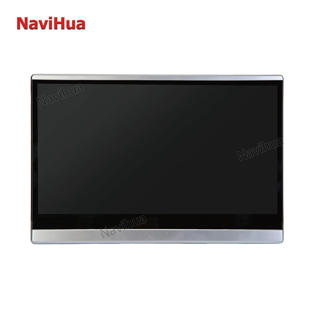 Navihua 13.3 inch Car Headrest Video Player with WIFI Android System Car TV Rear Entertainment 4K Touch Screen HDMI In HDMI Out